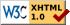 Válido XHTML 1.0